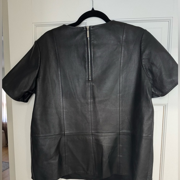 Neiman Marcus leather top - Picture 3 of 3